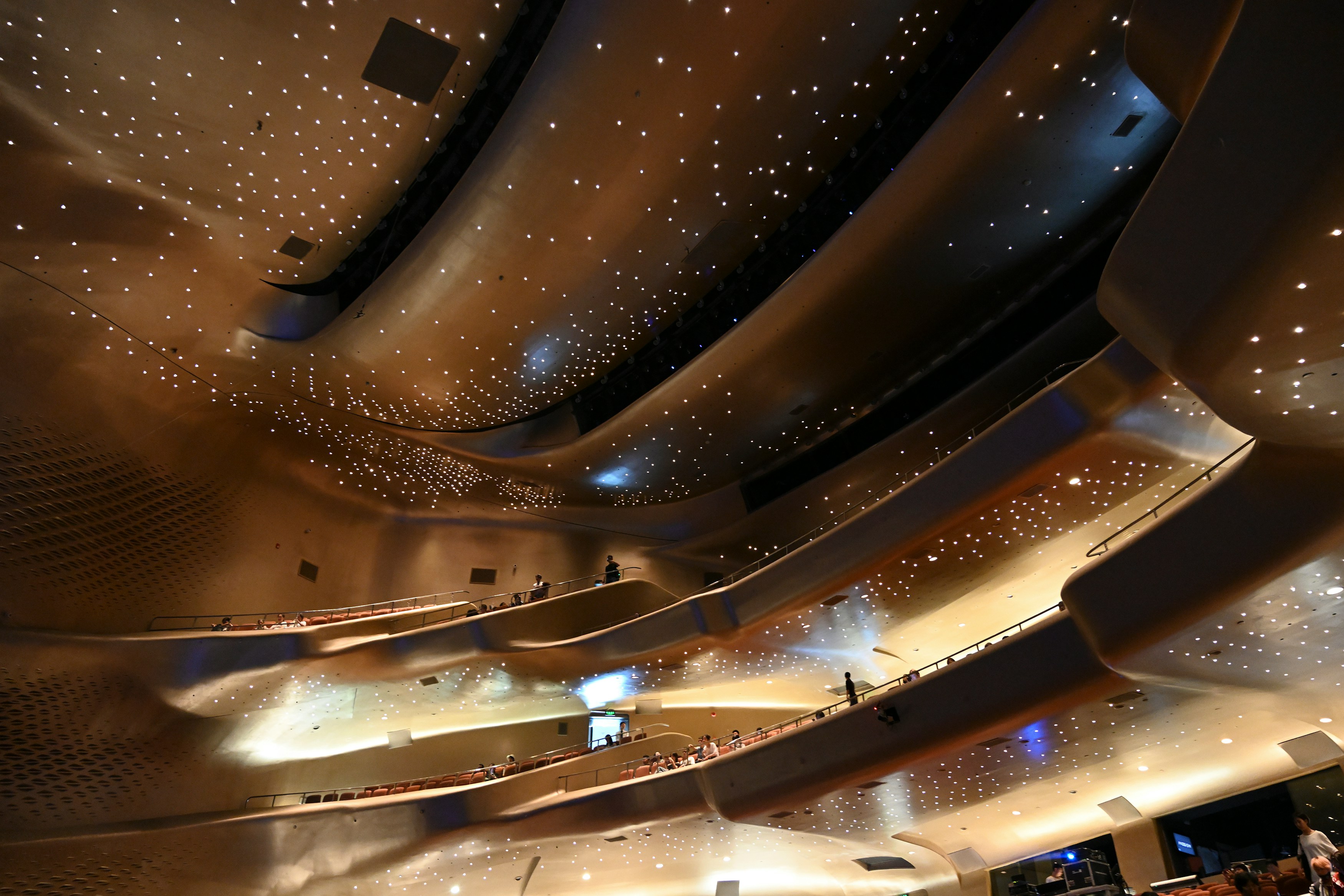 plafond concertzaal